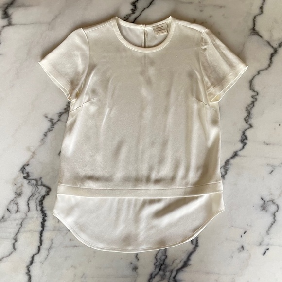 Kate Spade Crepe Tee Blouse - Picture 4 of 15